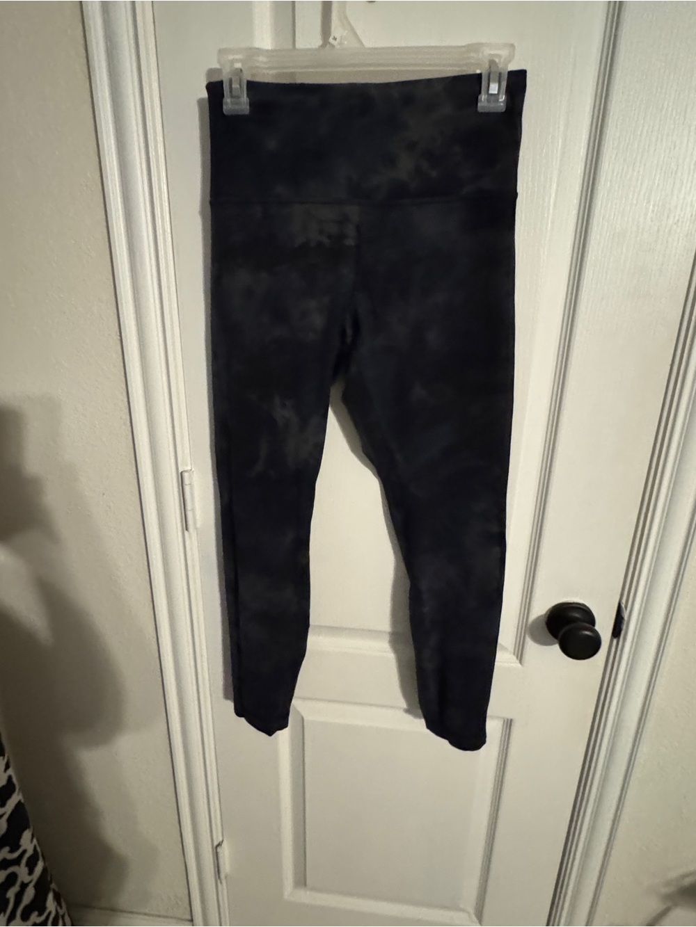 lululemon athletica Black Tie-Dye High-Rise Leggings